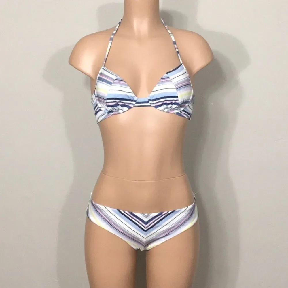 SPLENDID striped bikini. NWOT